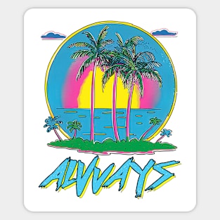 ALVVAYS ≥ Retro Fan Art Sticker